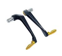 Brake Lever Guard Motorcycle Aluminum Alloy 22mm Handlebar Brake Clutch Lever Hand Guard Scooter E-Bike Protector Modification Part Handguard(Gold)