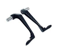 Brake Lever Guard Motorcycle Aluminum Alloy 22mm Handlebar Brake Clutch Lever Hand Guard Scooter E-Bike Protector Modification Part Handguard(Black)