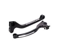 Brake Lever Set Doppler Clutch Lever CNC for Rieju, Derbi, Sherco with AJ, Black