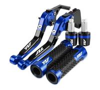 Brake Levers Accessories Motorcycle Adjustable Brake Clutch Levers Handle Handlebar Grips Ends for YZF1000 R Thunder Ace 1996-2001