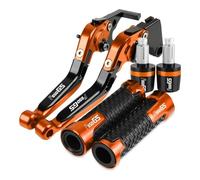 Brake Levers Accessories Motorcycle CNC Adjustable Brake Clutch Levers Handle Handlebar Grips Ends for F650GS Dakar F650 GS Dakar 2000-2007