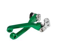 Brake Levers Motorcycle Left Right Adjustable Pivot Clutch for Light Bee S X for Segway Motorbike Clutch Lever(Green)