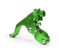 Brake levers Short Stunt Clutch Lever Easy Pull Cable System For Honda CBR 600RR 1000RR For Yamaha for Kawasaki for Buell(Green,1pair)