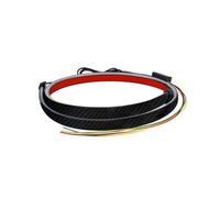 Brake Light Ar Led Spoiler Light 12V Third Brake Light Driving Turn Signal Warning Stop Lamp Carbon Fiber Rear Spoiler LED Strip 120cm Rear Third Brake Light(Multi Model Carbon look)