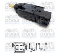 Brake Light Switch Fits MERCEDES Sprinter Vaneo Viano Vito Mixto 0015452009