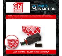 Brake Light Switch fits VAUXHALL CORSA C, D 2000 on 009185906 013299721 6240462