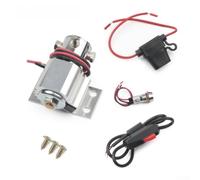 Brake Line Lock Kit Front Tire Locking System for Drag Race Launch Control 1000 PSI Capacity 12V-24V Electric Heavy Duty(Silver)