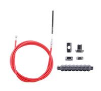 Brake Line Set, Metal Brake Cable for Xiaomi Mi3/Mi3 Lite Electric Scooter, 195cm Red Replacement Part