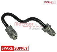 BRAKE LINES FOR VW BEETLE BORA METZGER 4120001 FITS LEFT REAR, AT BRAKE CALIPER