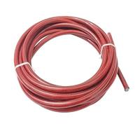 Brake Lines Kit AN3 1M~10M Motorcycle Braided PVC Stainless Steel PTFE Brake Pipe Line Hose Brake Line Gas Oil Fuel Tube(PTFE red,10m)