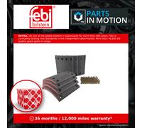 Brake Lining, drum brake 172569 Febi 8241999325 8241999735 5000814837 5000823922