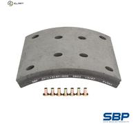 SBP Brake Lining Kit 07-L19187-N00 – Drum Brake – New – Renault Magnum 16.361 (1992-1996)