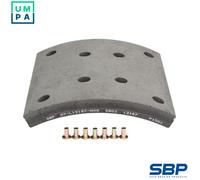 SBP Brake Lining Kit 07-L19187-N00 – Drum Brake – New – Renault Magnum 16.361 (1992-1996)