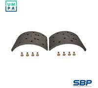 BRAKE LINING KIT DRUM BRAKE 07-L19503-N00 FOR DAF IVECO CS107M/133M/158M 5.9L