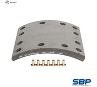 Sbp 07-L19708-N00 - Brake Lining Kit, drum brake