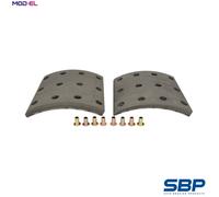 BRAKE LINING KIT DRUM BRAKE 07-L19847-N10 FOR SETRA OM 402.925 12.8L 8cyl