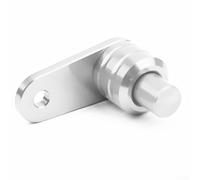 Brake Lock Stop Switch Button for Honda For PCX160 Aluminum Front Mounted Parking Control Parking Assistance (Silver)