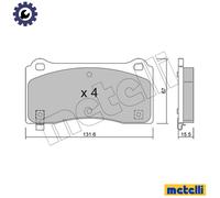 BRAKE MASTER CYLINDER 05-0087 FOR SEAT TERRA IBIZA/ RONDA MALAGA TALBOT 1.7L