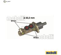 METELLI 05-0196 Brake master cylinder
