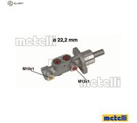 Brake master cylinder Aluminium 05-0297 METELLI for PEUGEOT CITROËN
