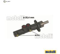 Brake master cylinder Cast Iron 05-0473 METELLI for VW MERCEDES-BENZ