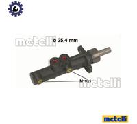 Brake master cylinder Cast Iron 05-0473 METELLI for VW MERCEDES-BENZ