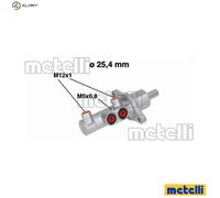 BRAKE MASTER CYLINDER 05-0543 FOR MAZDA ZJ32/ZJ30/ZJ07 1.3L L3-VE 2.3L/83Z6 1.6L