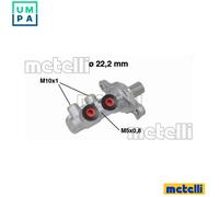 BRAKE MASTER CYLINDER 05-0681 FOR FIAT 500 PANDA/CLASSIC ABARTH 500C/595C/695C