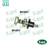 LPR Brakes Brake Master Cylinder LPR1353 Cast Iron Fits Ford Focus I (DAW, DBW) 1998-2004 2x