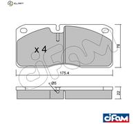 Brake master cylinder Cast Iron 202-387 CIFAM for RENAULT MEGANE Scénic