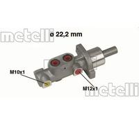 Brake master cylinder Aluminium 05-0297 METELLI for PEUGEOT CITROËN
