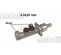 Brake master cylinder Aluminium 05-0355 METELLI for PEUGEOT CITROËN