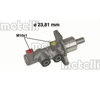 Brake master cylinder Aluminium 05-0379 METELLI for OPEL ASTRA G Hatchback