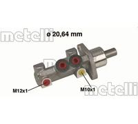 Brake master cylinder Aluminium 05-0420 METELLI for RENAULT CLIO Mk II