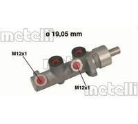 Brake master cylinder Aluminium 05-0472 METELLI for SMART CITY-COUPE CABRIO