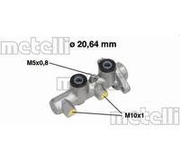 Brake master cylinder Aluminium 05-0514 METELLI for CHEVROLET DAEWOO