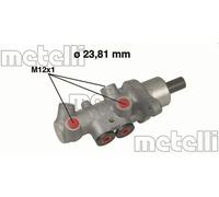 METELLI 05-0536 Brake master cylinder