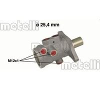 Brake master cylinder Aluminium 05-0555 METELLI for RENAULT VEL SATIS