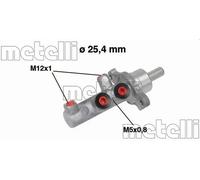 Brake master cylinder Aluminium 05-0569 METELLI for OPEL ASTRA H Estate ASTRA H