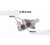 Brake master cylinder Aluminium 05-0571 METELLI for OPEL ASTRA H Van ASTRA H
