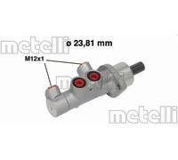 Brake master cylinder Aluminium 05-0587 METELLI for RENAULT NISSAN
