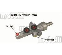 Brake master cylinder Aluminium 05-0619 METELLI for MERCEDES-BENZ C-CLASS SLK