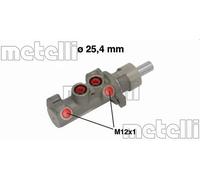 Brake master cylinder Aluminium 05-0642 METELLI for FORD TRANSIT Bus TRANSIT Van