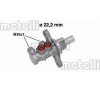 Brake master cylinder Aluminium 05-0675 METELLI for OPEL FIAT ALFA ROMEO