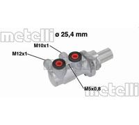 Brake master cylinder Aluminium 05-0717 METELLI for OPEL ASTRA H Estate ASTRA H