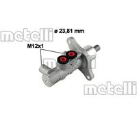 Metelli Brake Master Cylinder 05-0776 Aluminium for Skoda Octavia I