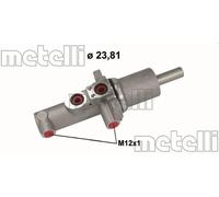 Brake master cylinder Aluminium 05-1145 METELLI for MERCEDES-BENZ VITO Bus VIANO