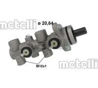 Brake master cylinder Aluminium 05-1179 METELLI for KIA PICANTO I