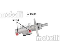 Brake master cylinder Aluminium 05-1200 METELLI for AUDI VW