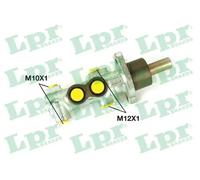 LPR Brakes Brake Master Cylinder P06840 SAMKO Aluminium for Peugeot & Citroën